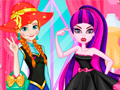 Permainan Putri vs Gadis Monster secara online