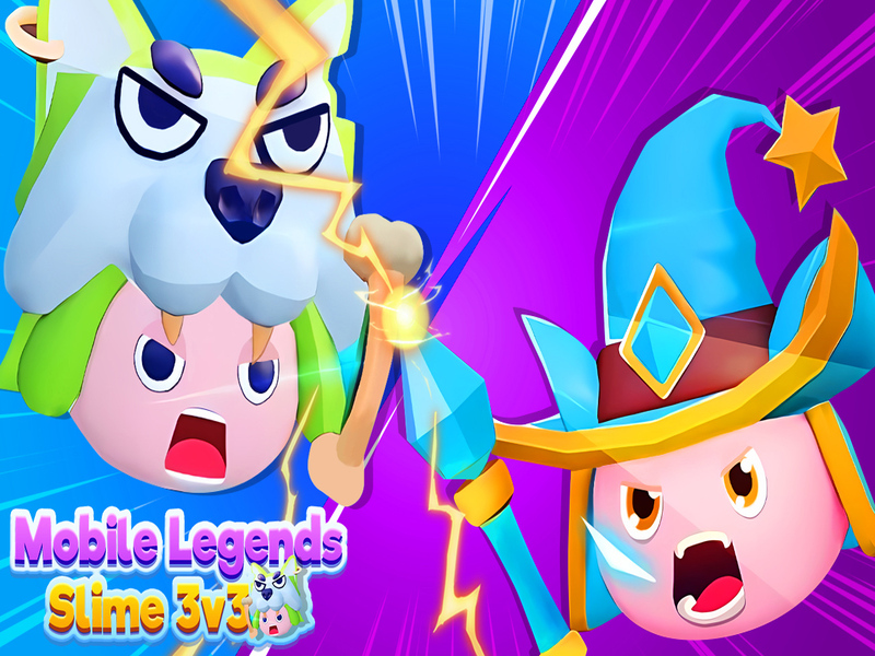 Permainan Legenda seluler Slime 3v3 secara online