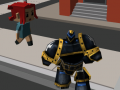Permainan Pahlawan Robot: Simulator Kota 3D secara online