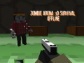 Permainan Arena Zombie 3D: Bertahan Offline secara online