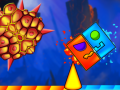Permainan Api dan Air: Geometry Dash secara online