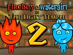 Permainan Fireboy dan Watergirl 2: Kuil Cahaya secara online