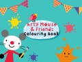 Permainan Arty Mouse dan Teman Buku Mewarnai secara online