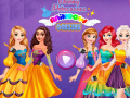 Permainan Putri Disney: Gaun Pelangi secara online