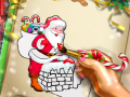 Permainan Mewarnai Natal Santa secara online