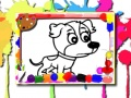 Permainan Buku Mewarnai Anjing secara online
