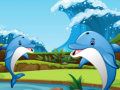 Permainan Balapan Dadu Dolphin secara online