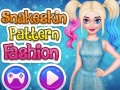 Permainan Mode dengan pola kulit ular secara online