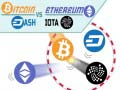 Permainan Bitcoin vs Ethereum secara online