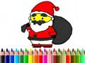Permainan Kembali ke Sekolah: Mewarnai Santa Claus secara online