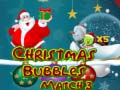 Permainan Gelembung Natal Pertandingan 3 secara online