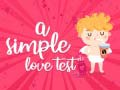 Permainan Tes Cinta Sederhana secara online