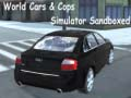 Permainan Simulator Mobil & Polisi Dunia Sandbox secara online