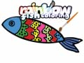 Permainan Mewarnai Ikan Pelangi secara online