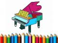Permainan Kembali ke Sekolah: Buku Mewarnai Piano secara online