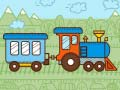 Permainan Kereta Api Untuk Anak Mewarnai secara online