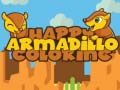Permainan Mewarnai armadillo bahagia secara online