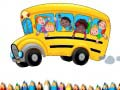 Permainan Buku Mewarnai Bus Sekolah secara online