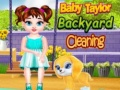 Permainan Bersih-Bersih Halaman Belakang Baby Taylor secara online