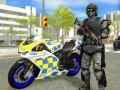 Permainan Simulator Sepeda Polisi Kota secara online