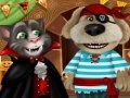 Permainan Kucing Bicara Tom dan Angela: Pesta Halloween secara online