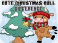 Permainan Perbedaan Sapi Natal yang Imut secara online