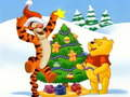 Permainan Puzzle Natal Winnie the Pooh secara online