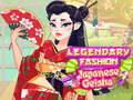 Permainan Fashion Legendaris Geisha Jepang secara online