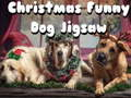 Permainan Puzzle Anjing Lucu Natal secara online