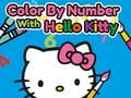 Permainan Mewarnai Berdasarkan Nomor Bersama Hello Kitty secara online
