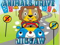 Permainan Hewan Mengemudikan Jigsaw secara online
