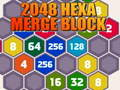 Permainan 2048 Blok Gabungan Heksagonal secara online