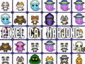 Permainan Mahjong Kucing Pixel secara online