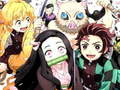 Permainan Puzzle Nezuko Tanjiro secara online
