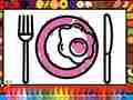 Permainan Warna dan Hias Piring Makan Malam secara online