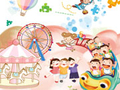 Permainan Puzzle Hari Anak Bahagia secara online