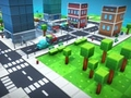 Permainan Pelari Kota Piksel 3D secara online