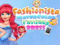 Permainan Fashionista: Gaun Fantasi Cat Air secara online