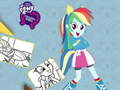 Permainan Buku Mewarnai Equestria Girls secara online