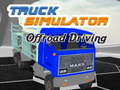 Permainan Simulator Truk Mengemudi Offroad secara online