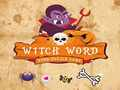 Permainan Permainan Puzzle Kata Penyihir Halloween secara online