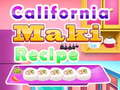 Permainan Resep Maki California secara online