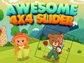 Permainan Slider 4x4 yang Menakjubkan secara online