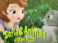 Permainan Puzzle Jigsaw Sofia dan Hewan secara online