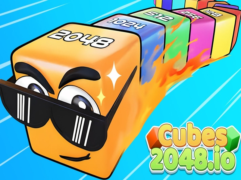Permainan Kubus 2048. io secara online