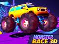 Permainan Balapan Monster 3D secara online
