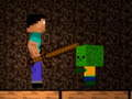 Permainan Noob vs Zombie - Bioma Hutan secara online