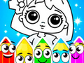 Permainan Mewarnai boneka secara online