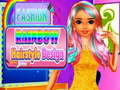 Permainan Desain Gaya Rambut Pelangi Fashion secara online