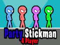 Permainan Pesta Stickman 4 Pemain secara online